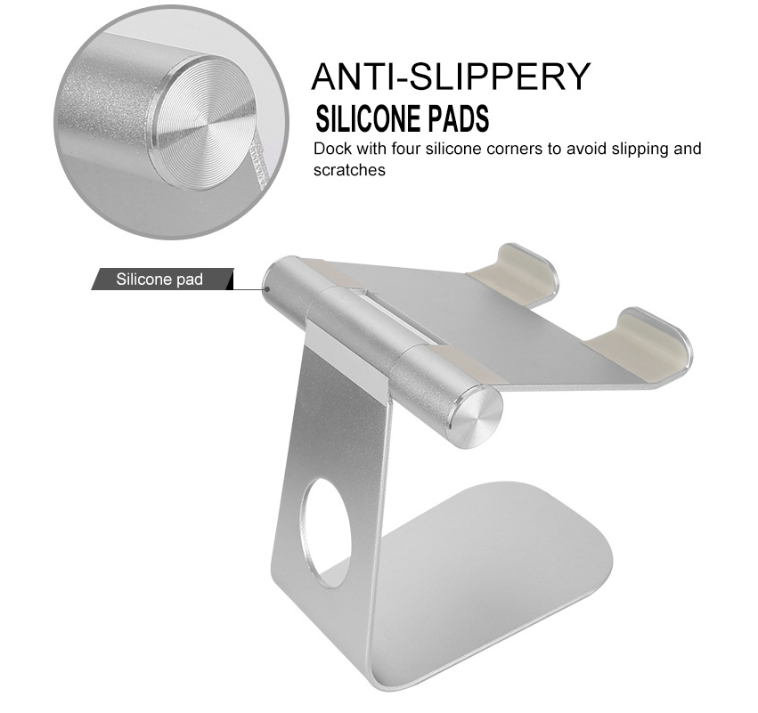 Versatile Tablet Stand Holder: Adjustable and Compatible with All Apple Devices, Perfect for Home and Office Use