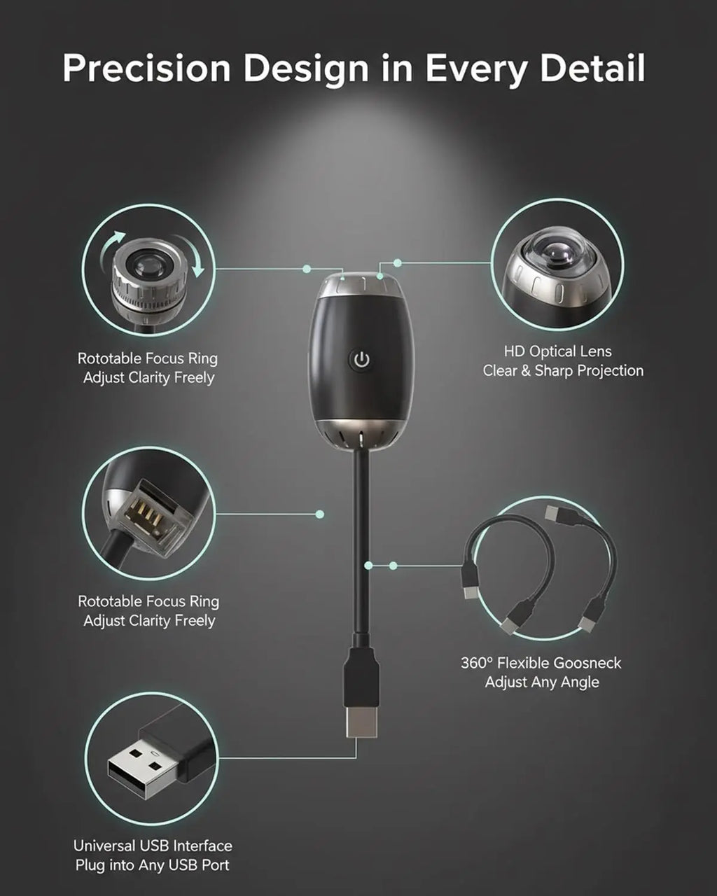Transform Your Space with the Saturn Galaxy Projector - USB Powered Starry Night Light for Car and Home