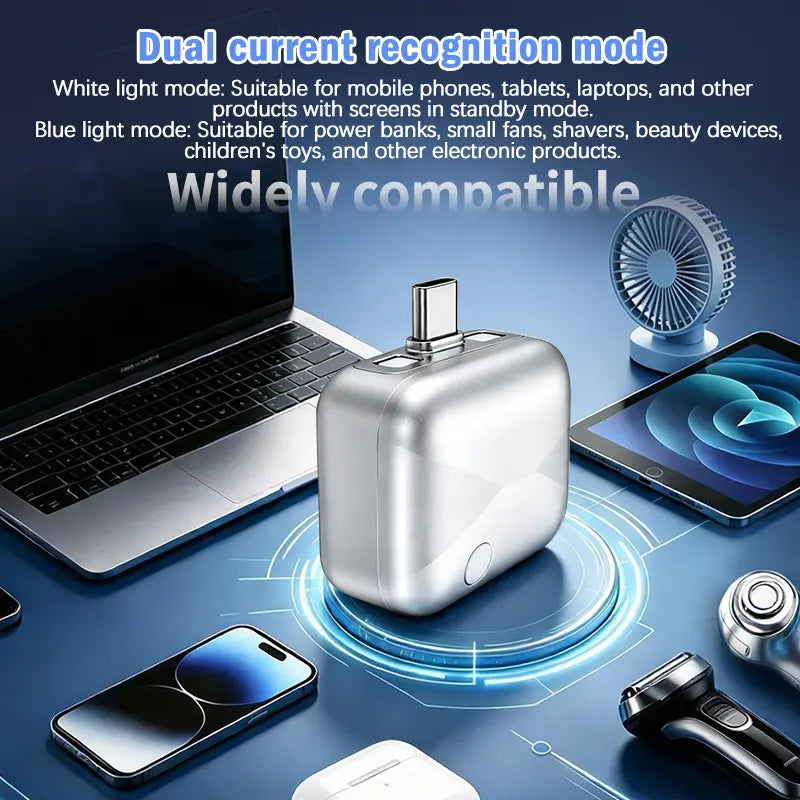 140W Physical-Disconnect Battery Guard, Smart Auto Stop Charging Protector, Anti-Overcharge Protection for Safe Overnight Charging, Universal for Phones, Laptops & Tablets, Full Battery Auto Disconnect