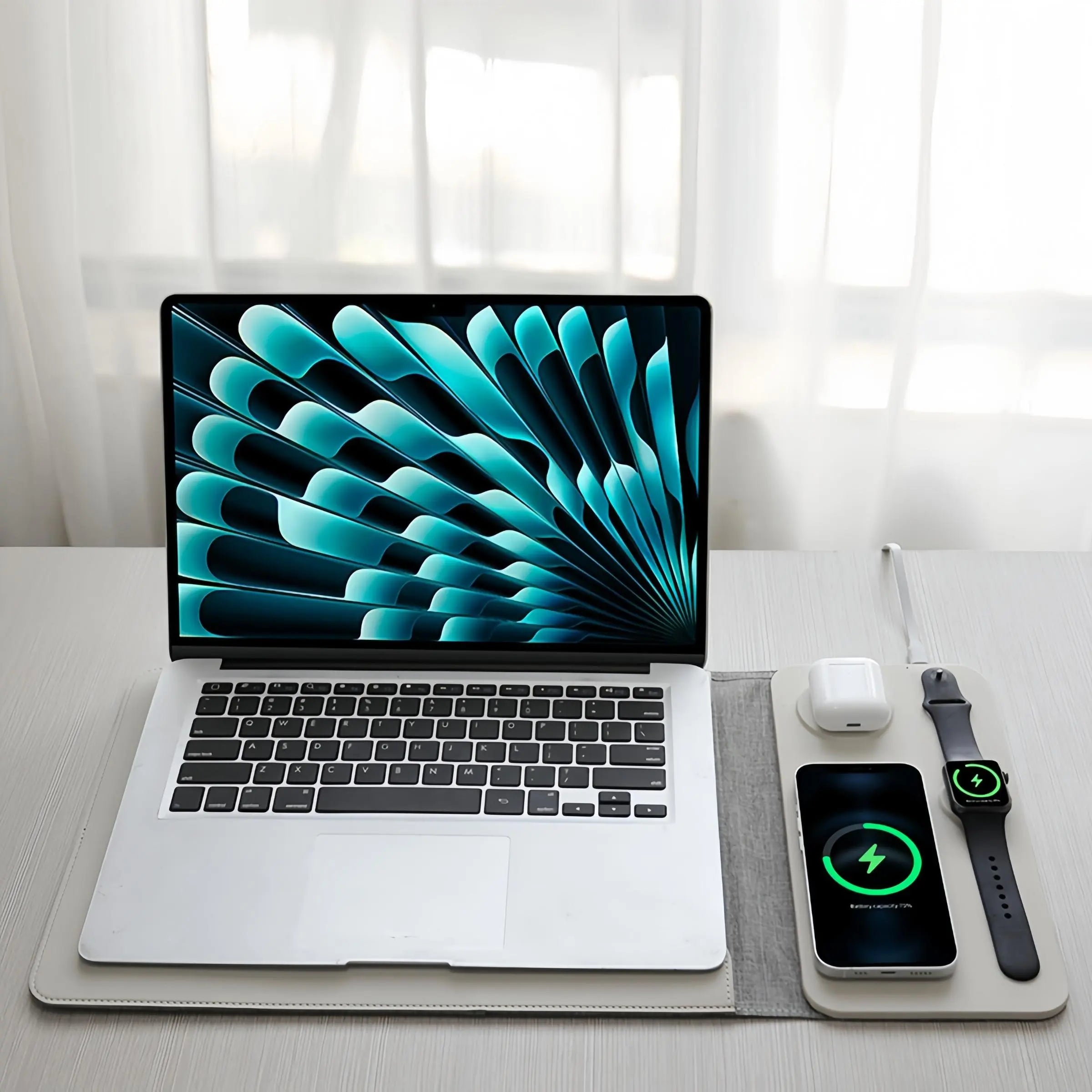 5-in-1 Multifunctional Wireless Charger Station - Ultimate Charging Solution for Home and Office