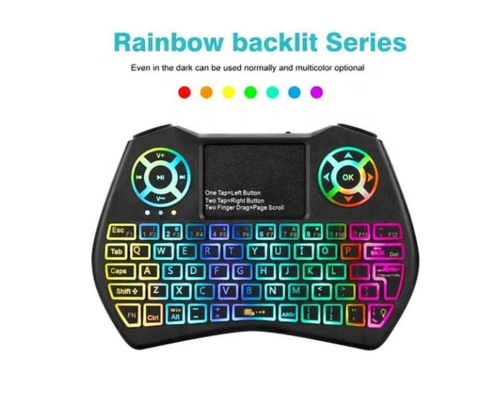 Revolutionary Mini Wireless Keyboard with Touchpad - Perfect for Your Smart Devices!