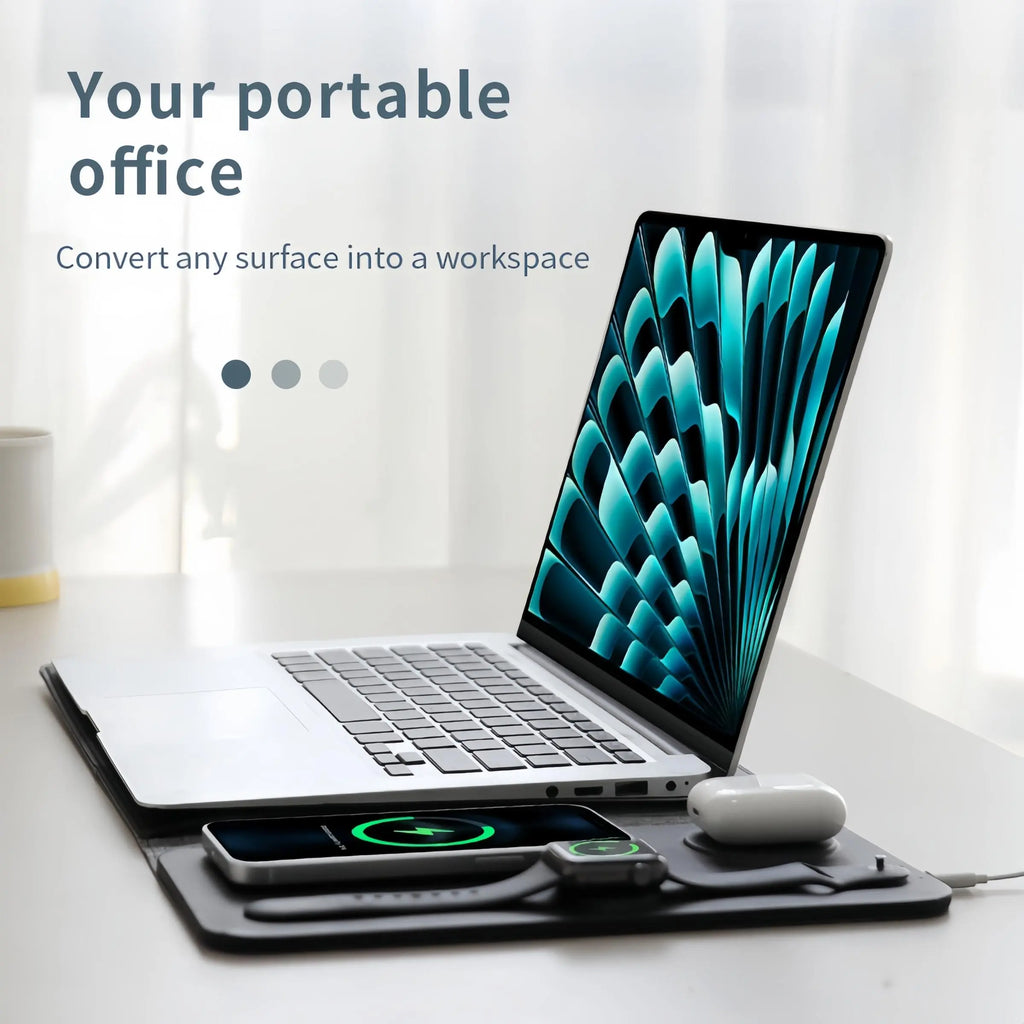 5-in-1 Multifunctional Wireless Charger Station - Ultimate Charging Solution for Home and Office