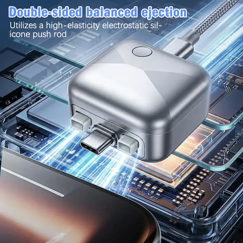 140W Physical-Disconnect Battery Guard, Smart Auto Stop Charging Protector, Anti-Overcharge Protection for Safe Overnight Charging, Universal for Phones, Laptops & Tablets, Full Battery Auto Disconnect