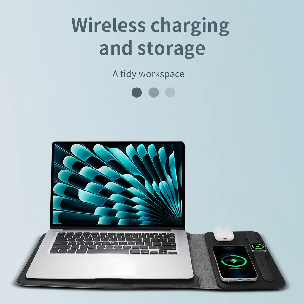 5-in-1 Multifunctional Wireless Charger Station - Ultimate Charging Solution for Home and Office