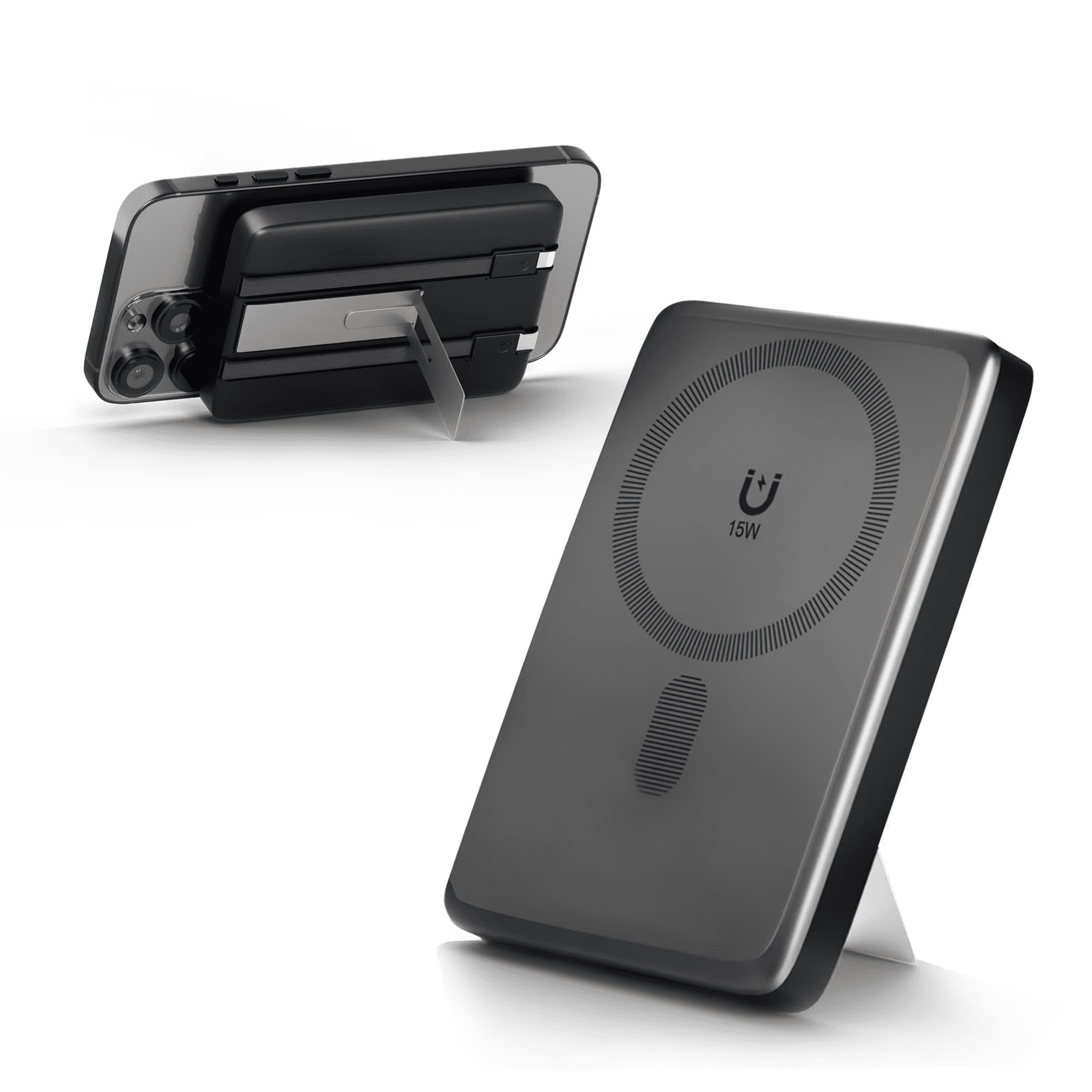 Power Up Your Life: 10000mAh Magnetic Power Bank & Portable Charger for iPhone 17/16/15/14/13/12 - Fast 22.5W Charging in Sleek Black
